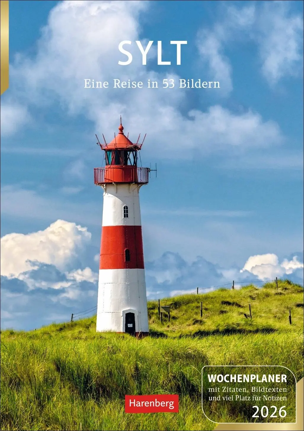 Cover: 9783840036286 | Sylt Wochenplaner 2026 - Eine Reise in 53 Bildern | Ulrike Issel Cover: 9783840036286 | Sylt Wochenplaner 2026 - Eine Reise in 53 Bildern | Ulrike Issel