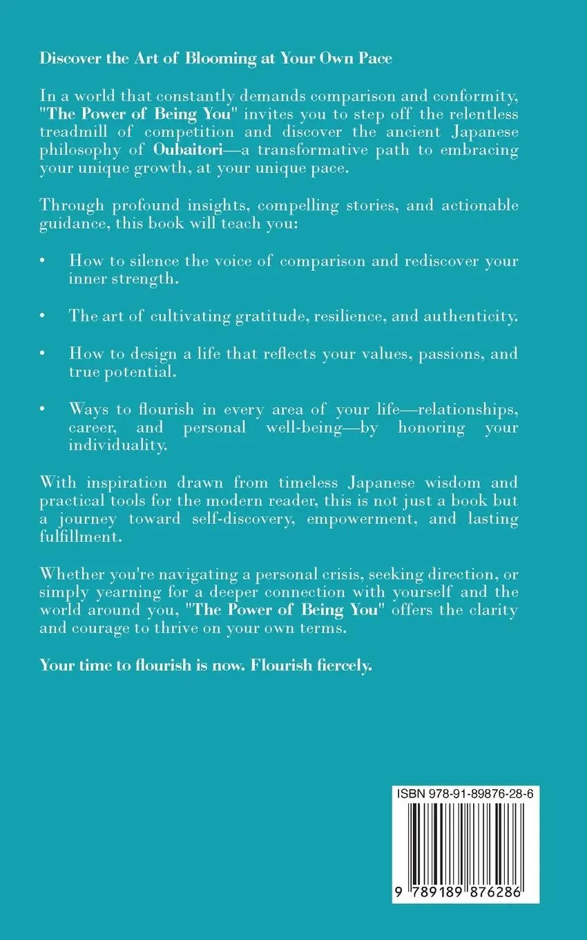 Rückseite: 9789189876286 | The Power of Being You | Amanda Peng | Taschenbuch | Englisch | 2025