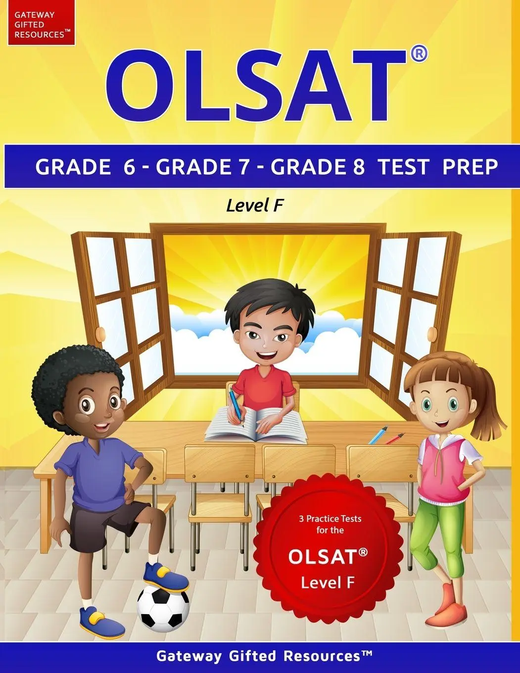 Cover: 9798985476286 | OLSAT Grade 6, Grade 7, Grade 8 Test Prep Level F | Resources | Buch
