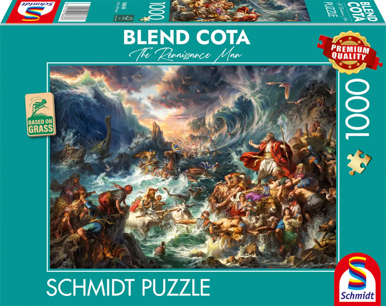 Cover: 4001504586386 | Der Weg durch das Meer | Puzzles Blend Cota 1.000 Teile | Spiel | 2026