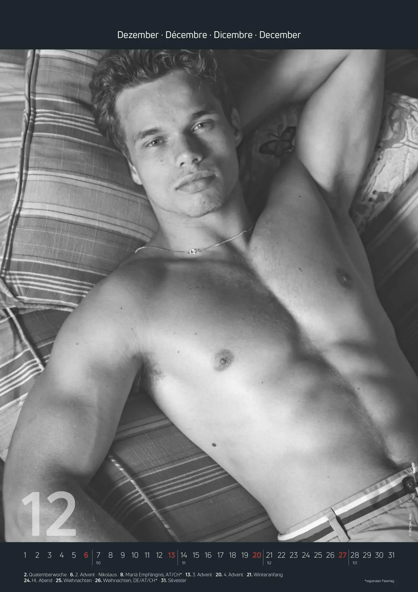 Bild: 4069095006386 | Men 2026 - Bildkalender 29,7x42 cm - Männer - erotischer Kalender -...