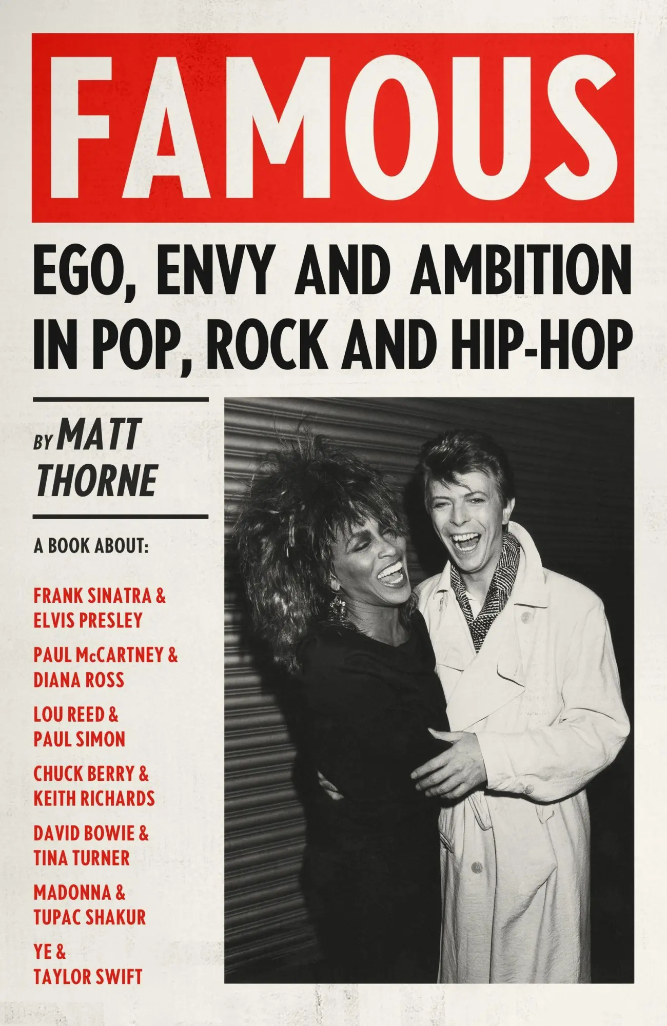 Cover: 9781474616386 | Famous | Ego, Envy and Ambition in Pop, Rock and Hip-Hop | Matt Thorne