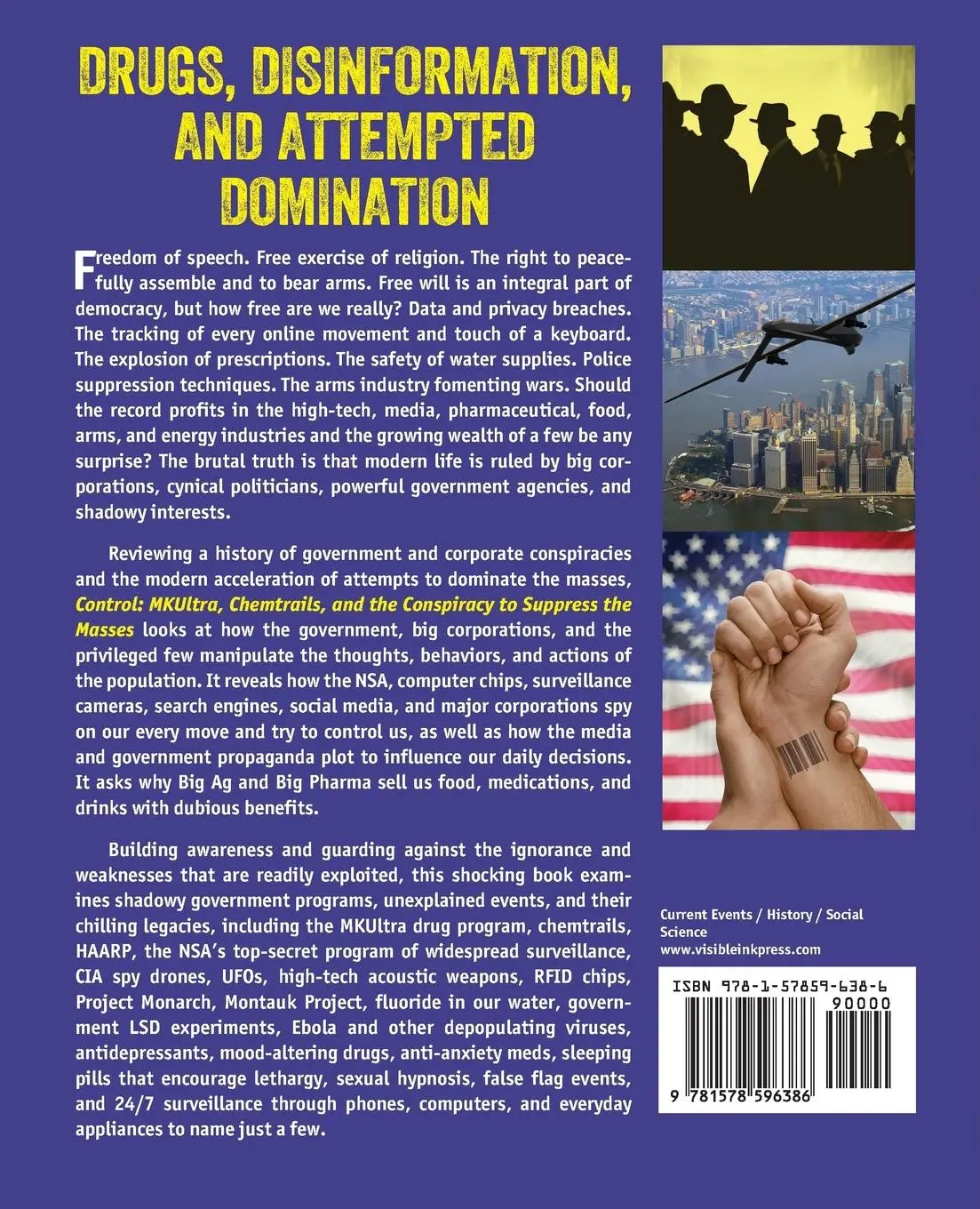 Rückseite: 9781578596386 | Control | Nick Redfern | Taschenbuch | Englisch | 2018