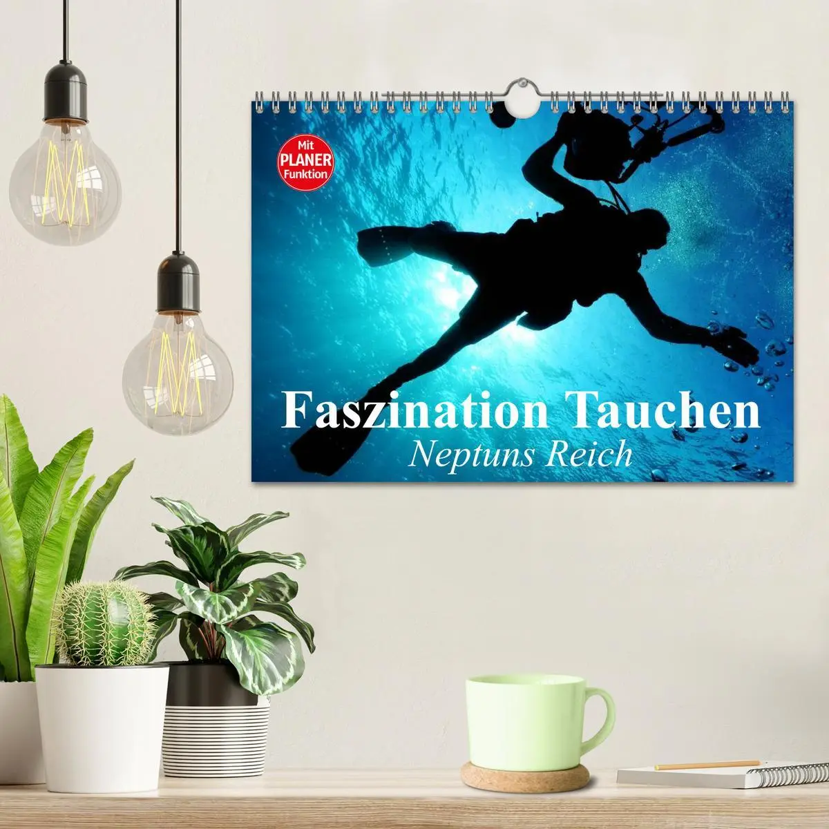 Bild: 9783457996386 | Faszination Tauchen. Neptuns Reich (Wandkalender 2026 DIN A4 quer),...