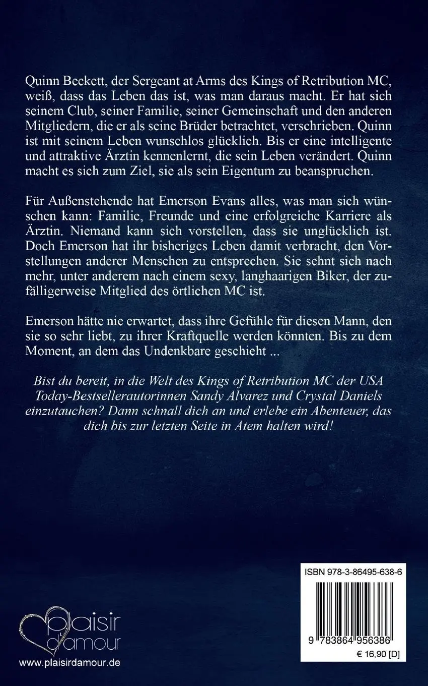 Rückseite: 9783864956386 | Kings of Retribution MC: Lost King | Sandy Alvarez (u. a.) | Buch