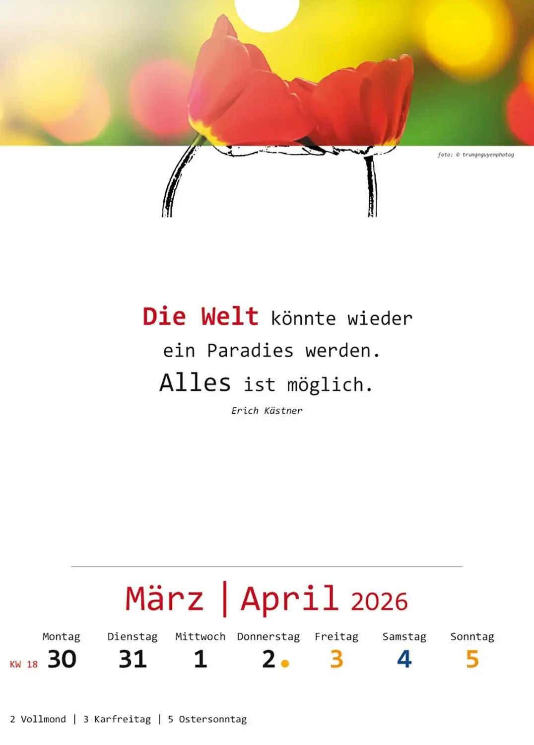 Bild: 9783948276386 | Ich-Kalender 2026 | Kalender | Spiralbindung, SPIRALB | 54 S. | 2026