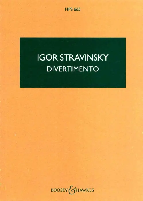 Cover: 9790060026386 | Divertimento | Sinfonische Suite aus dem Ballett 'Der Kuss der Fee'