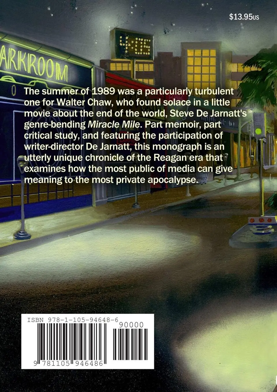 Rückseite: 9781105946486 | Miracle Mile | Walter Chaw | Taschenbuch | Englisch | 2012 | Lulu.com