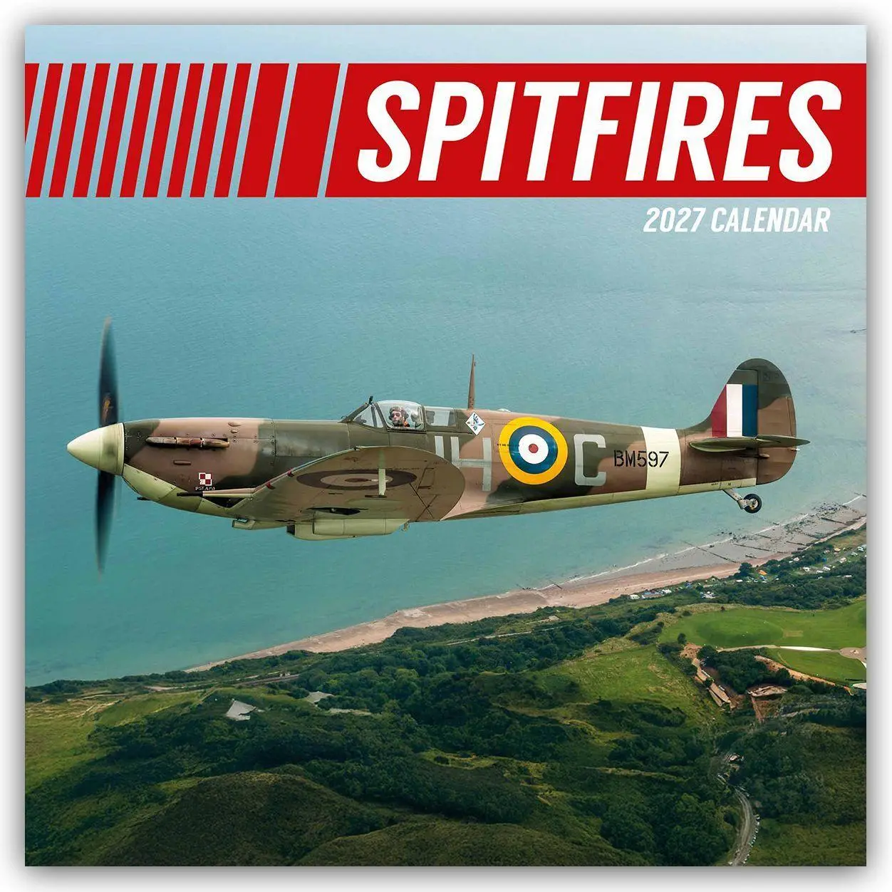 Cover: 9781805976486 | Spitfires - Spitfire 2027 - 16-Monatskalender | Ltd | Kalender | 28 S.