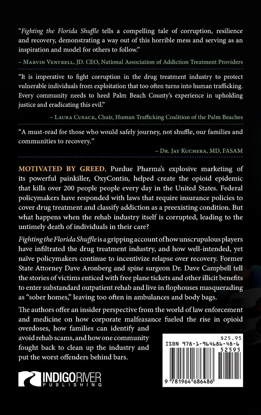 Rückseite: 9781964686486 | Fighting the Florida Shuffle | Dave Aronberg (u. a.) | Buch | Englisch