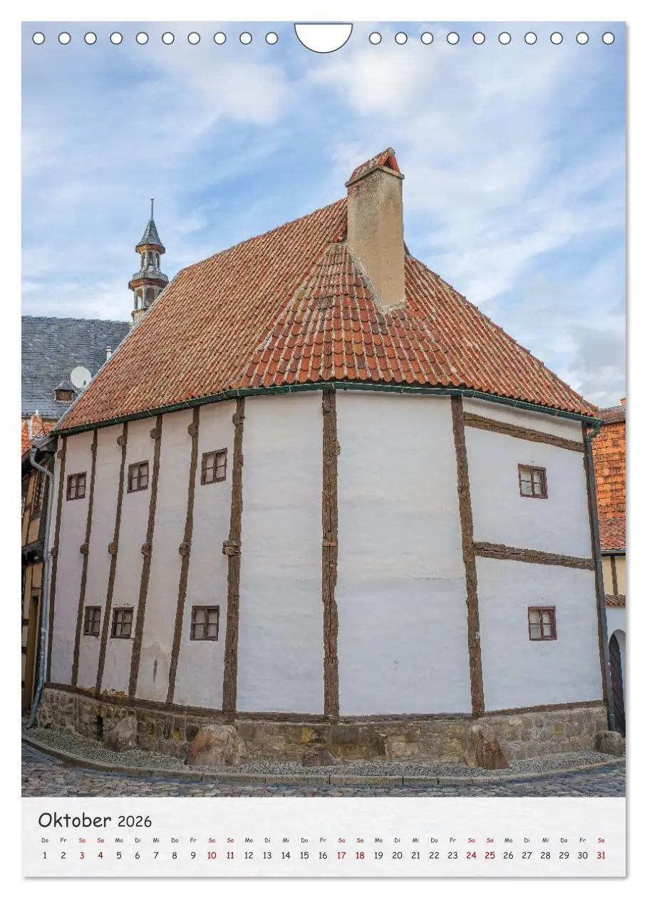 Bild: 9783457296486 | Quedlinburg - Welterbestadt und Tor zum Harz (Wandkalender 2026 DIN...