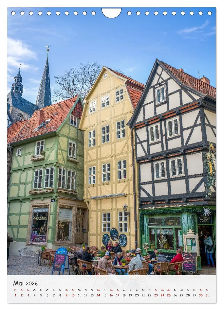 Bild: 9783457296486 | Quedlinburg - Welterbestadt und Tor zum Harz (Wandkalender 2026 DIN...