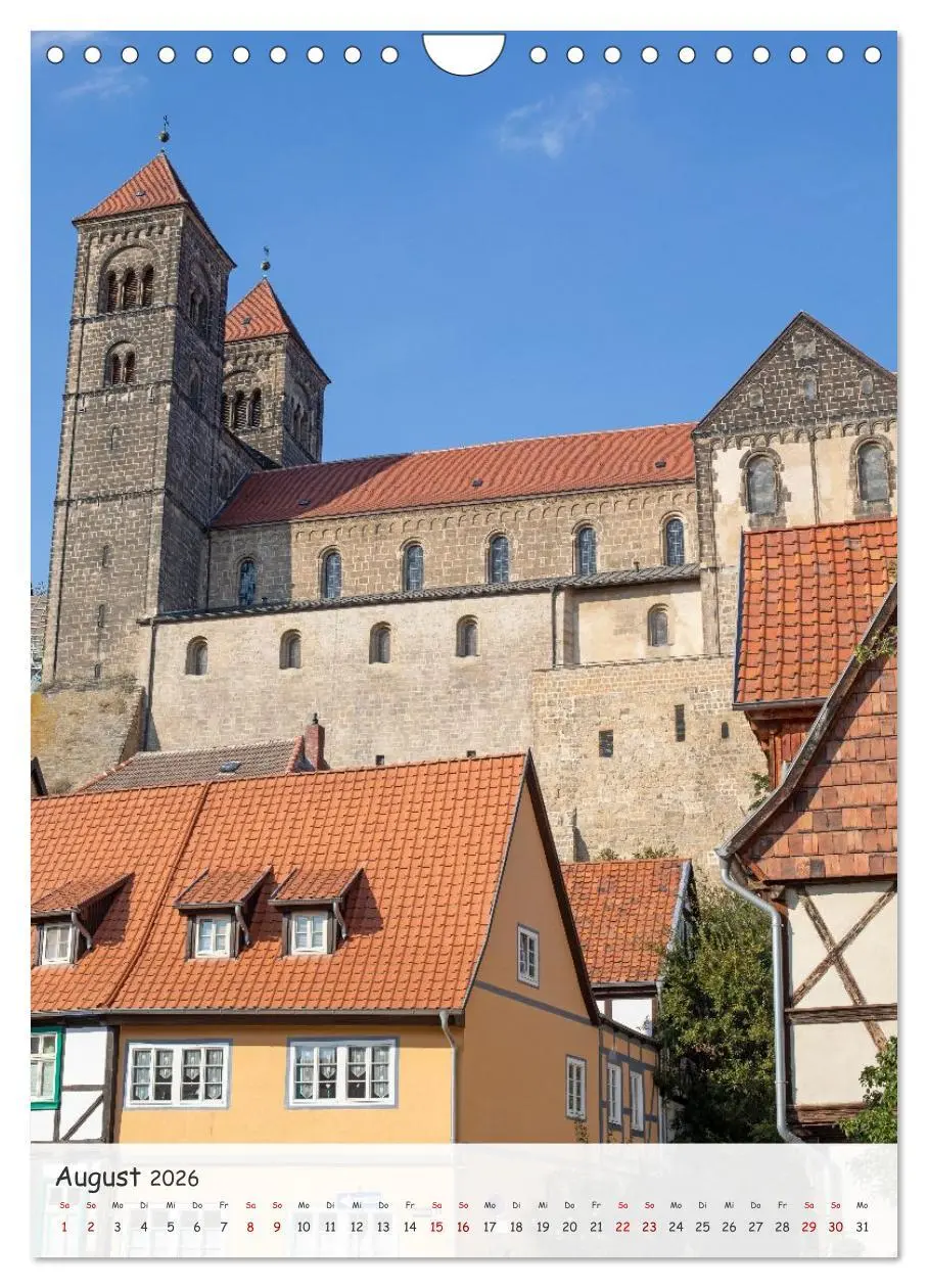 Bild: 9783457296486 | Quedlinburg - Welterbestadt und Tor zum Harz (Wandkalender 2026 DIN...