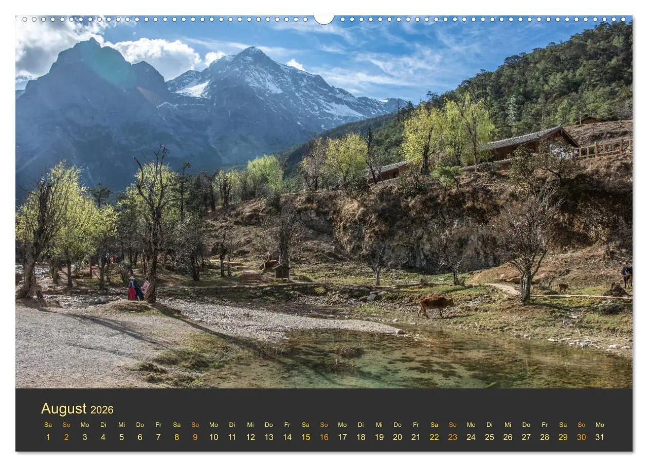 Bild: 9783457746486 | Yunnan - Magische Orte (hochwertiger Premium Wandkalender 2026 DIN...