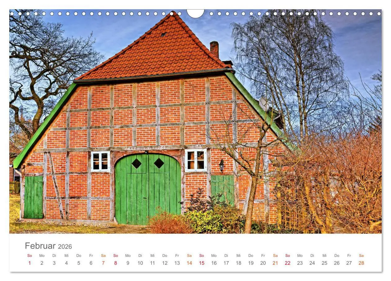 Bild: 9783457816486 | Unterwegs im Heidekreis (Wandkalender 2026 DIN A3 quer), CALVENDO...