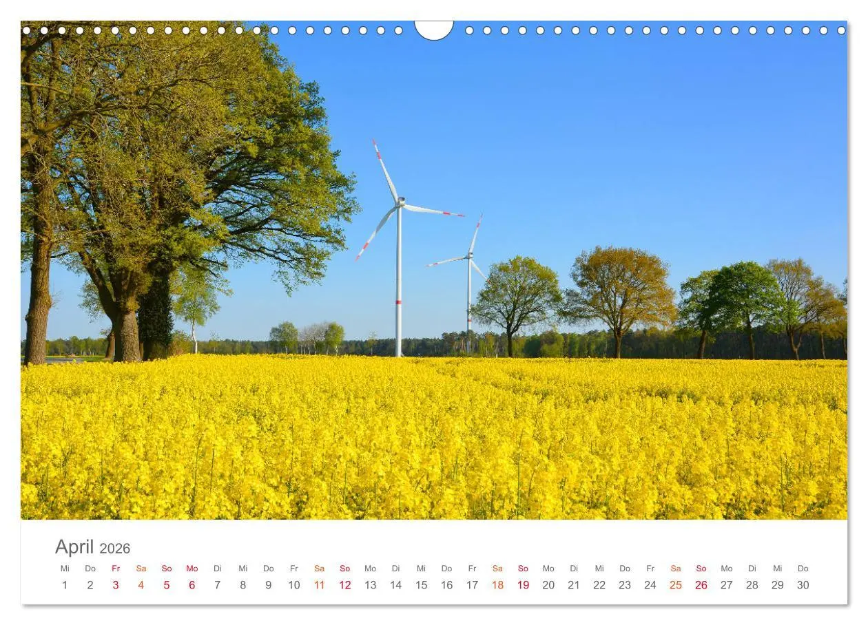 Bild: 9783457816486 | Unterwegs im Heidekreis (Wandkalender 2026 DIN A3 quer), CALVENDO...