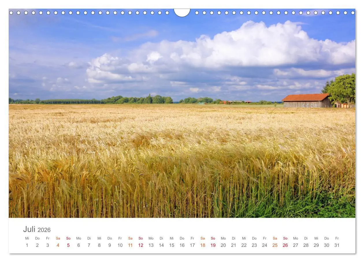 Bild: 9783457816486 | Unterwegs im Heidekreis (Wandkalender 2026 DIN A3 quer), CALVENDO...
