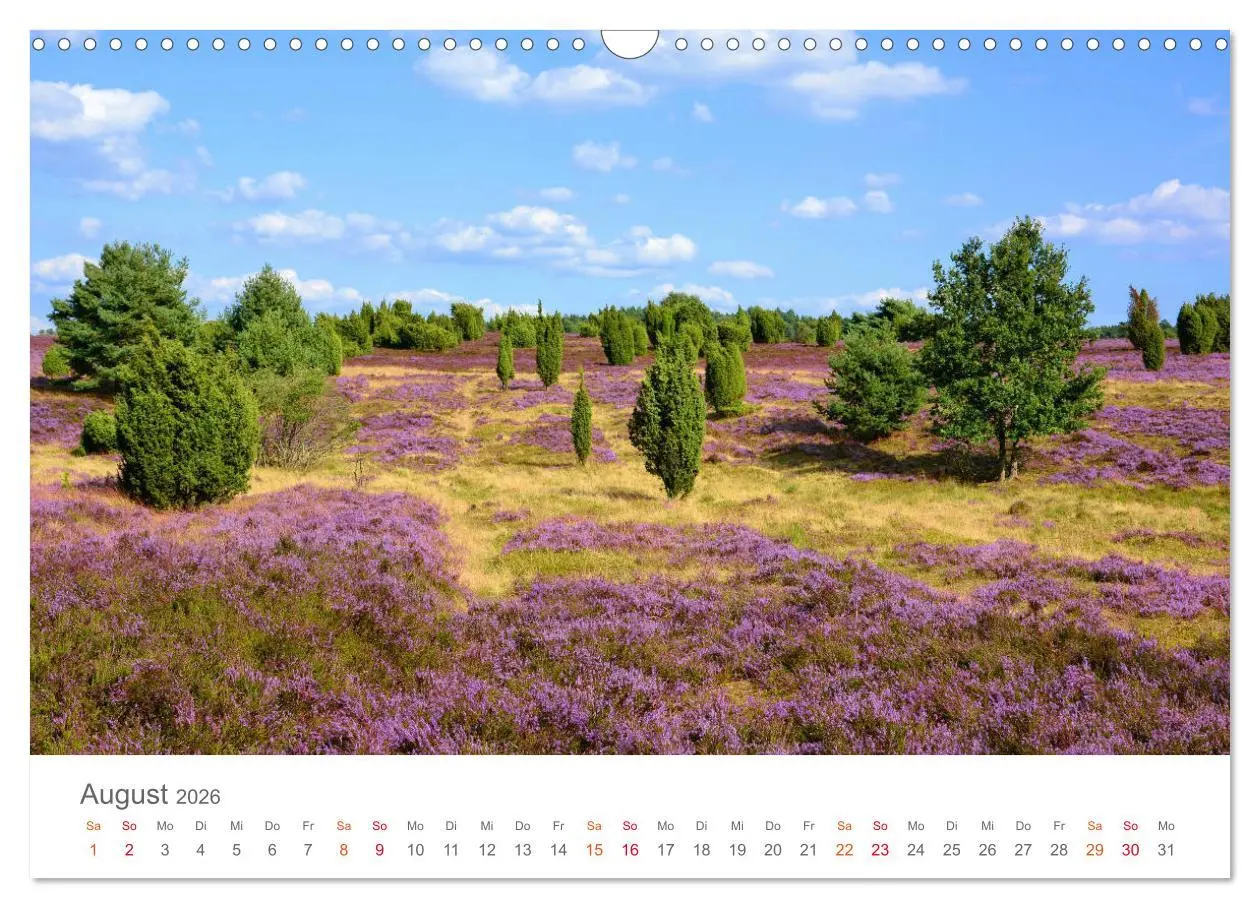 Bild: 9783457816486 | Unterwegs im Heidekreis (Wandkalender 2026 DIN A3 quer), CALVENDO...