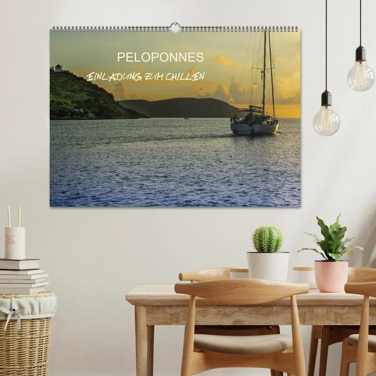 Bild: 9783516076486 | Peloponnes - Einladung zum Chillen (Wandkalender 2026 DIN A2 quer),...