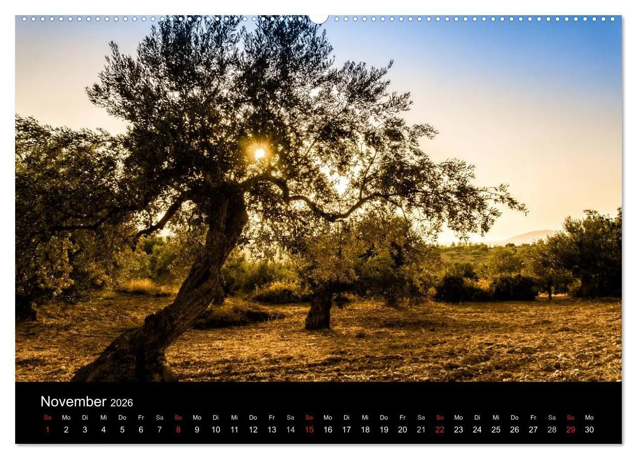 Bild: 9783516076486 | Peloponnes - Einladung zum Chillen (Wandkalender 2026 DIN A2 quer),...