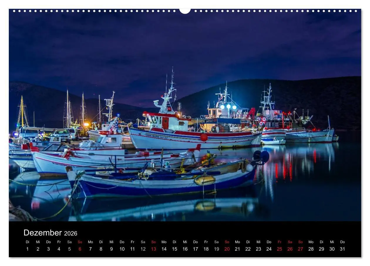Bild: 9783516076486 | Peloponnes - Einladung zum Chillen (Wandkalender 2026 DIN A2 quer),...