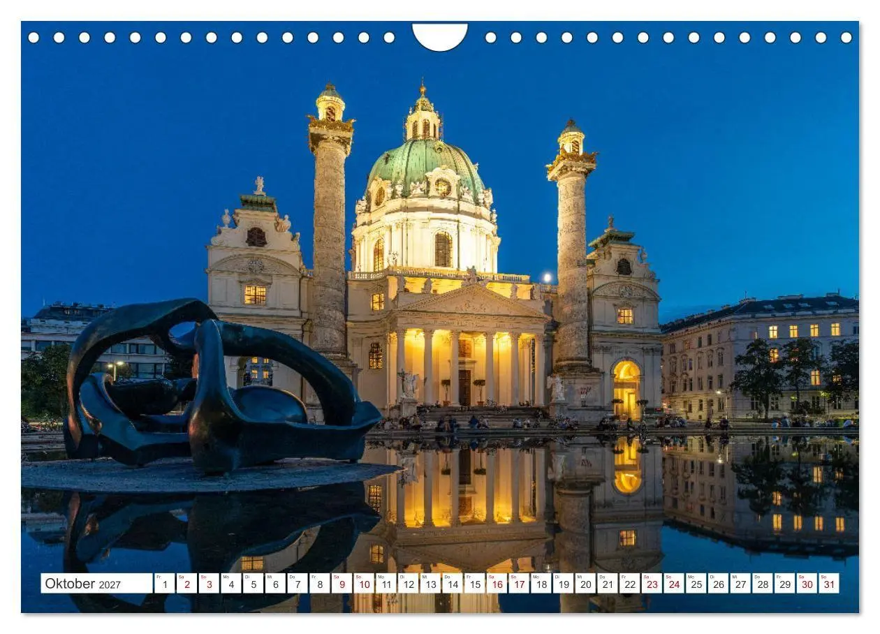 Bild: 9783569546486 | Österreich - Wien (Wandkalender 2027 DIN A4 quer), CALVENDO...