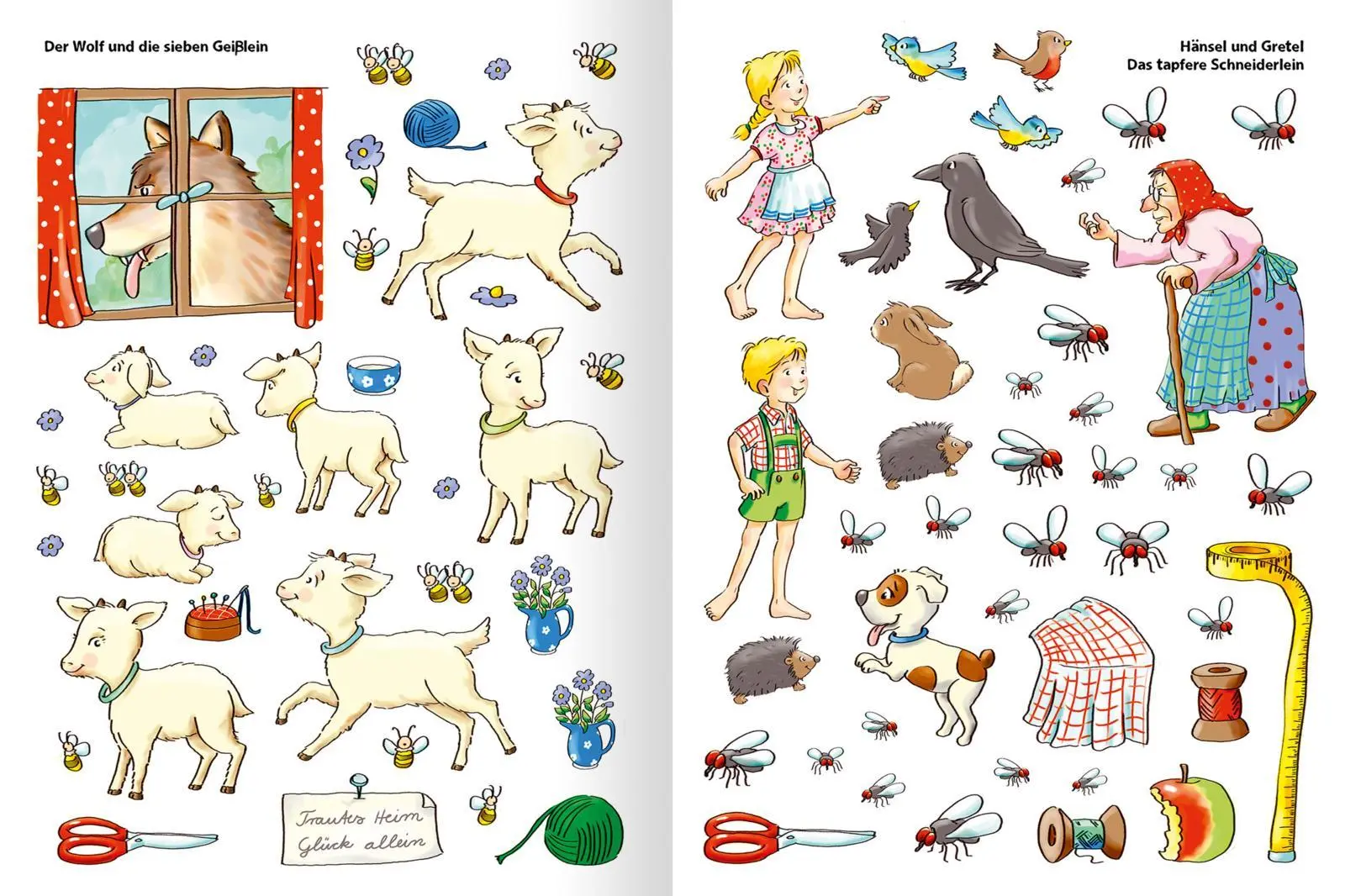 Bild: 9783845826486 | Erstes Stickern Märchen | über 350 Sticker | Petra Theissen | Buch