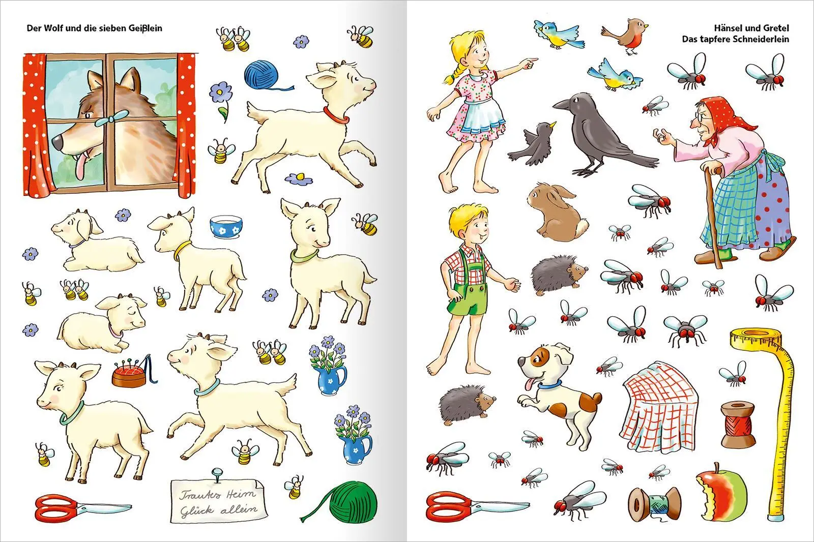 Bild: 9783845826486 | Erstes Stickern Märchen | über 350 Sticker | Petra Theissen | Buch