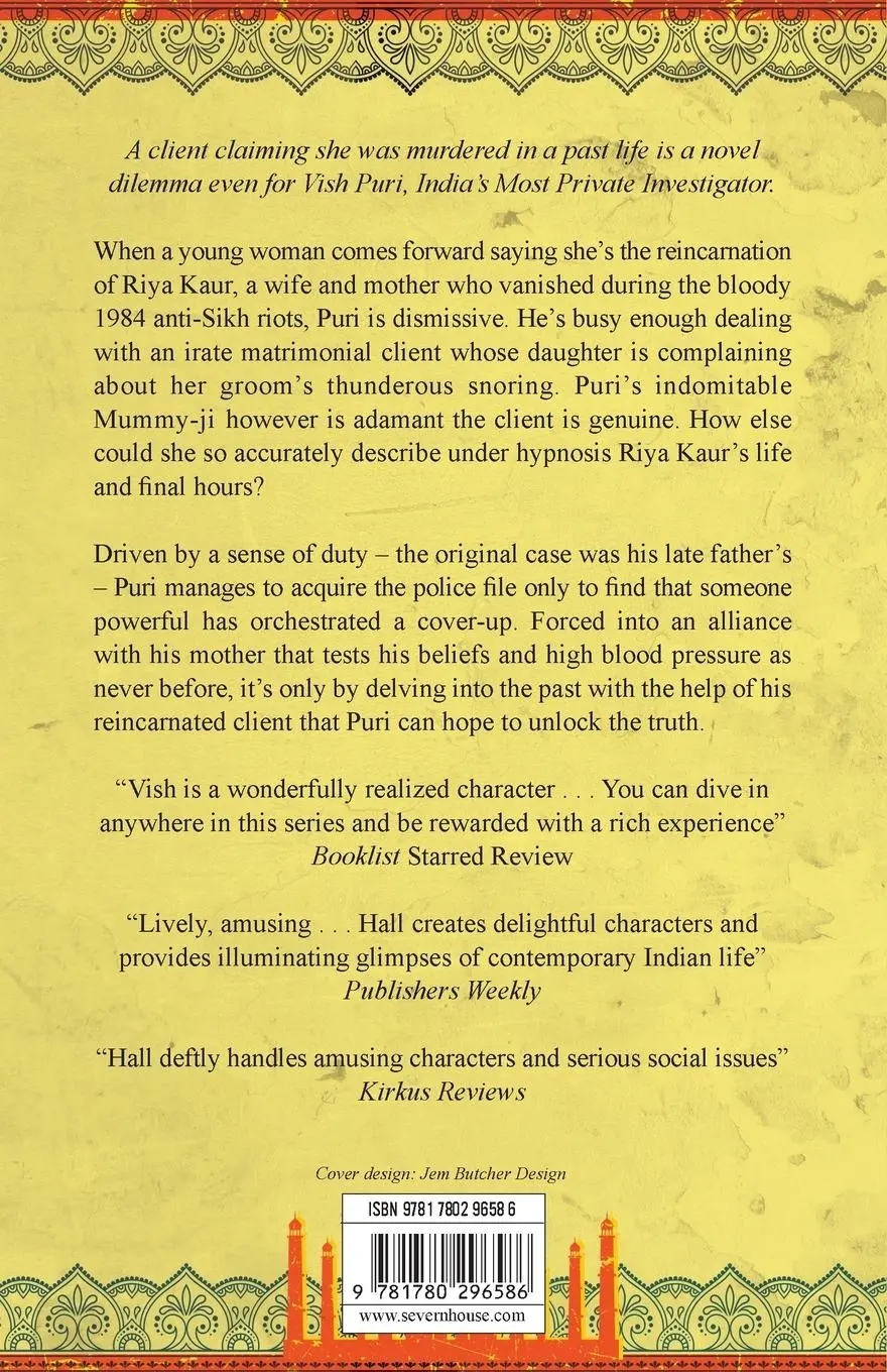 Rückseite: 9781780296586 | The Case of the Reincarnated Client | Tarquin Hall | Taschenbuch