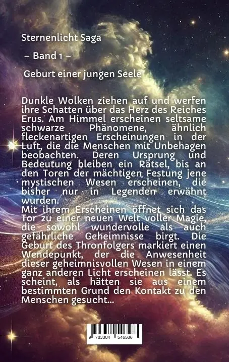 Rückseite: 9783384546586 | Sternenlichtsaga, Geburt einer jungen Seele | Thomas Alexander | Buch
