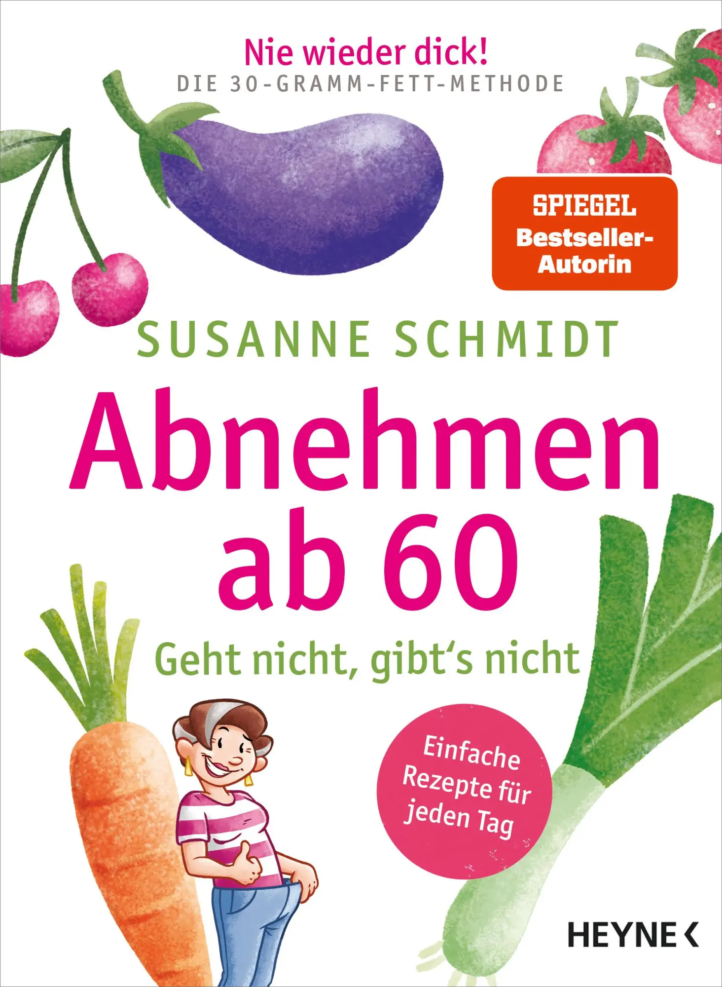 Cover: 9783453606586 | Nie wieder dick! Abnehmen ab 60 | Susanne Schmidt | Taschenbuch | 2023 Cover: 9783453606586 | Nie wieder dick! Abnehmen ab 60 | Susanne Schmidt | Taschenbuch | 2023