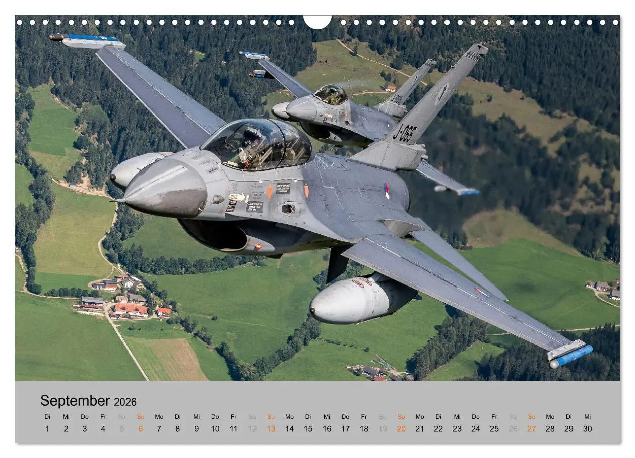 Bild: 9783457596586 | Kampfjet F-16 The Fighting Falcon (Wandkalender 2026 DIN A3 quer),...