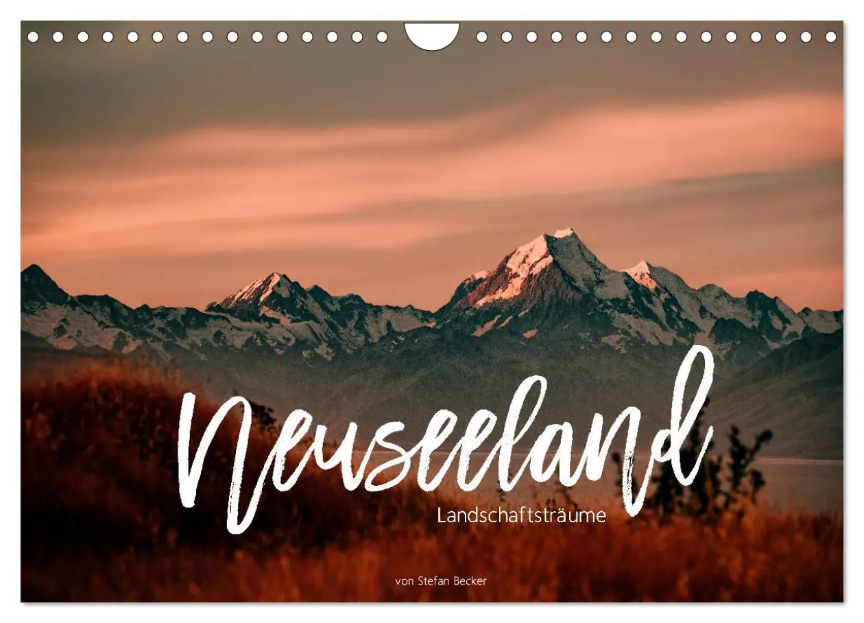 Cover: 9783457806586 | Neuseeland - Landschaftsträume (Wandkalender 2026 DIN A4 quer),...