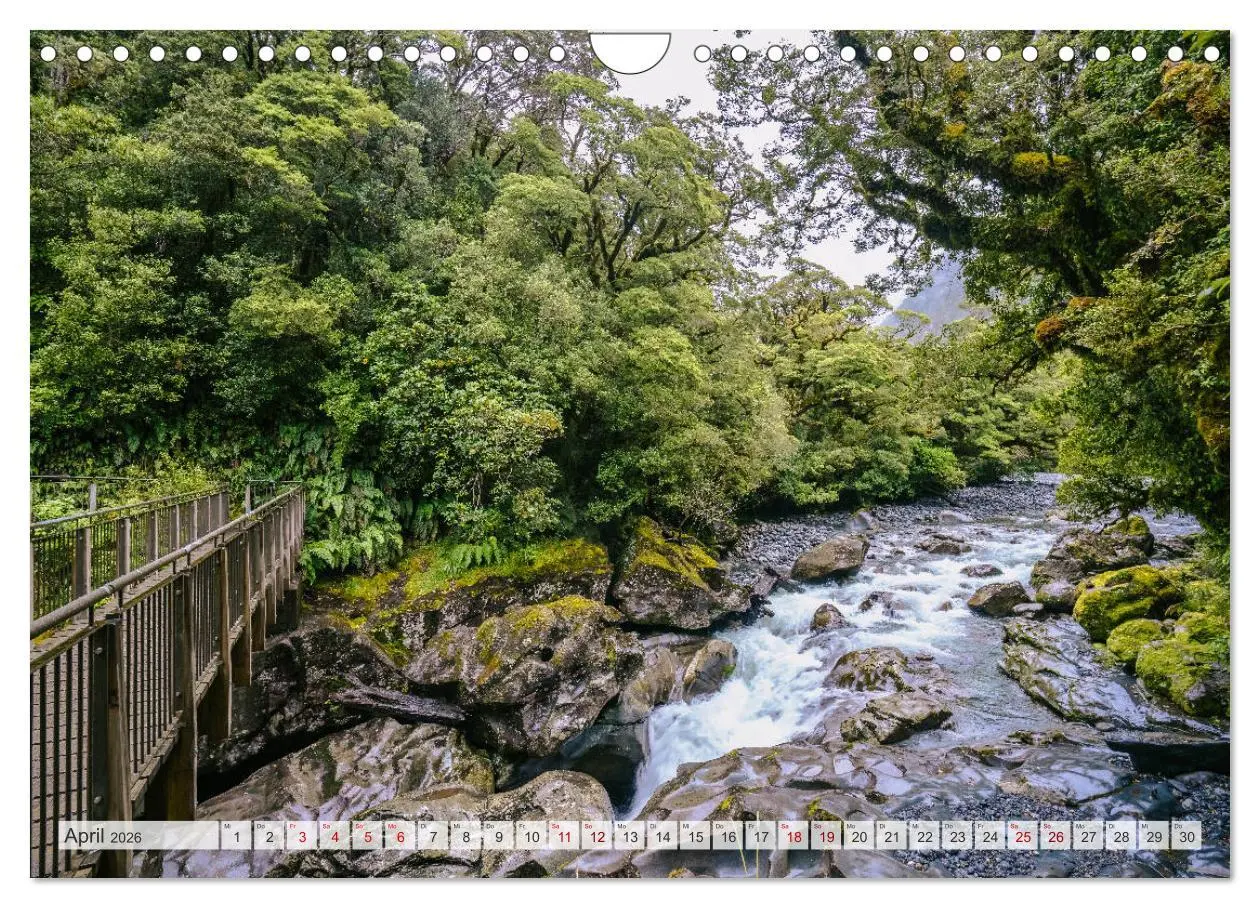 Bild: 9783457806586 | Neuseeland - Landschaftsträume (Wandkalender 2026 DIN A4 quer),...