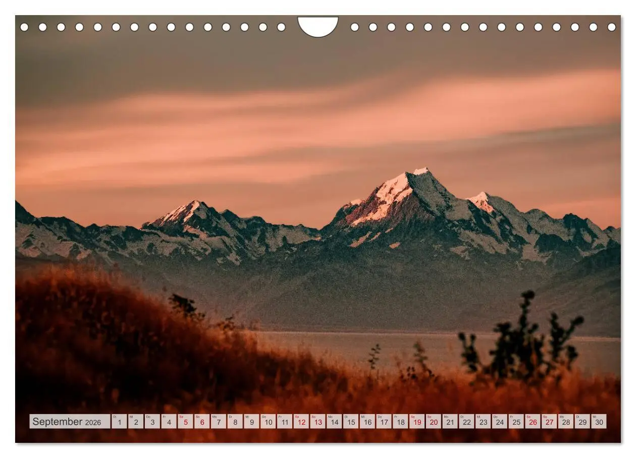 Bild: 9783457806586 | Neuseeland - Landschaftsträume (Wandkalender 2026 DIN A4 quer),...