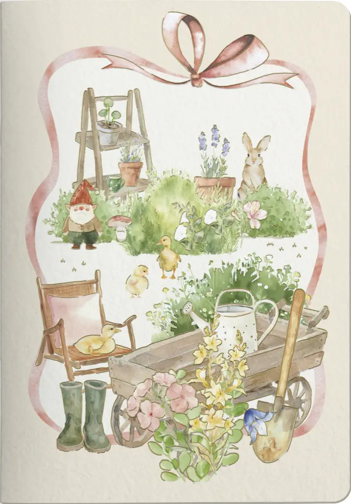 Cover: 9783731896586 | Notizheft A6 Garten | Korsch Verlag | Broschüre | 48 S. | Deutsch