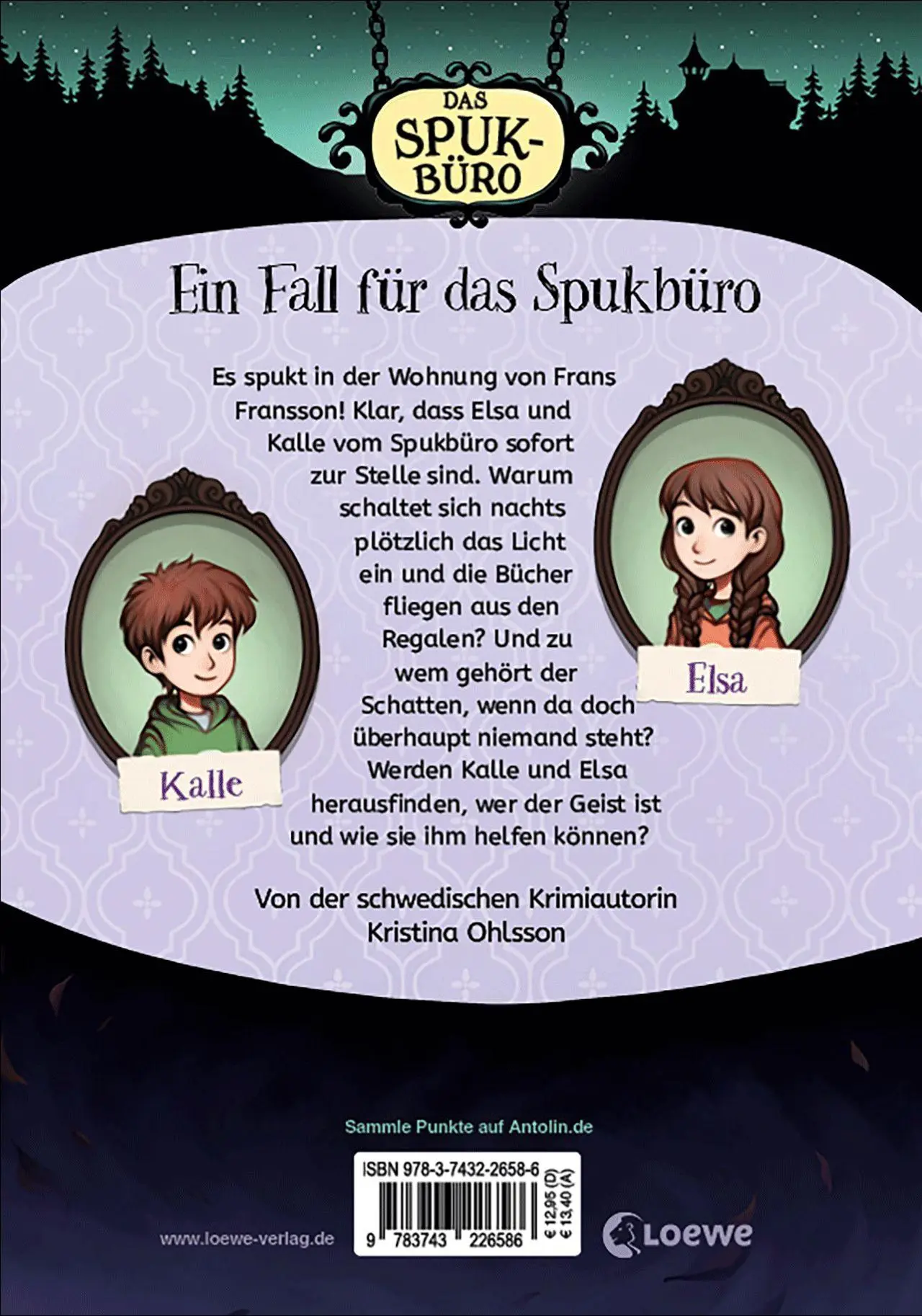 Bild: 9783743226586 | Das Spukbüro (Band 1) - Der unheimliche Schatten | Kristina Ohlsson