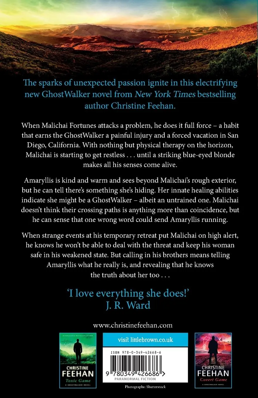 Rückseite: 9780349426686 | Lethal Game | 'The queen of paranormal romance' | Feehan (u. a.)