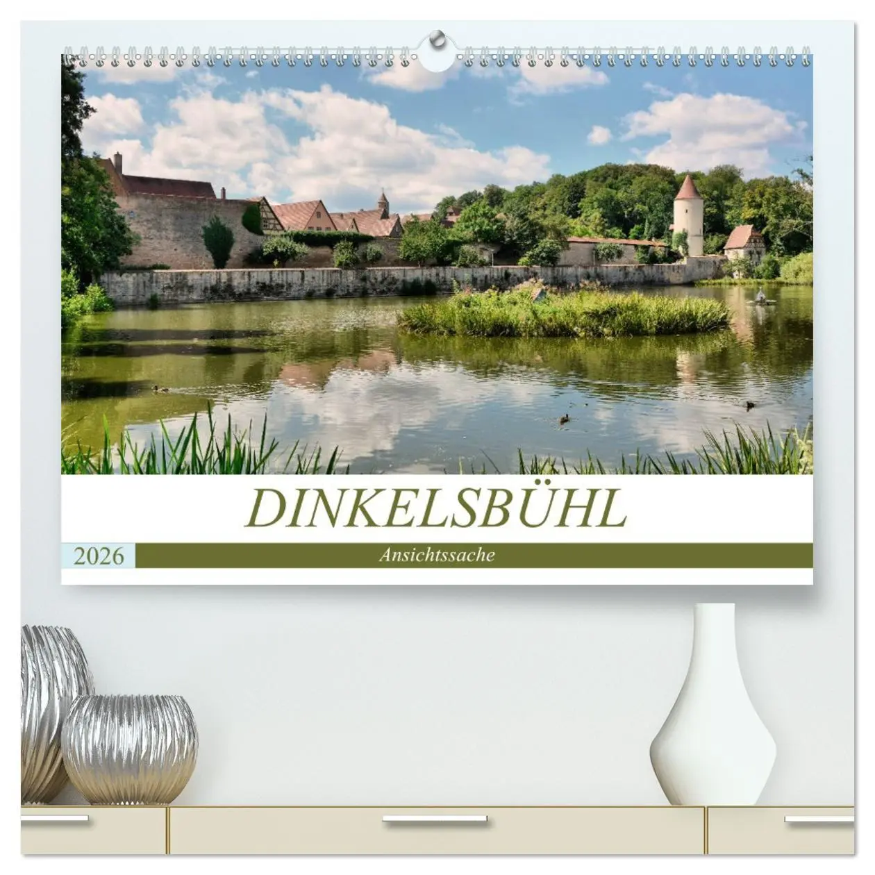 Cover: 9783457896686 | Dinkelsbühl - Ansichtssache (hochwertiger Premium Wandkalender 2026...