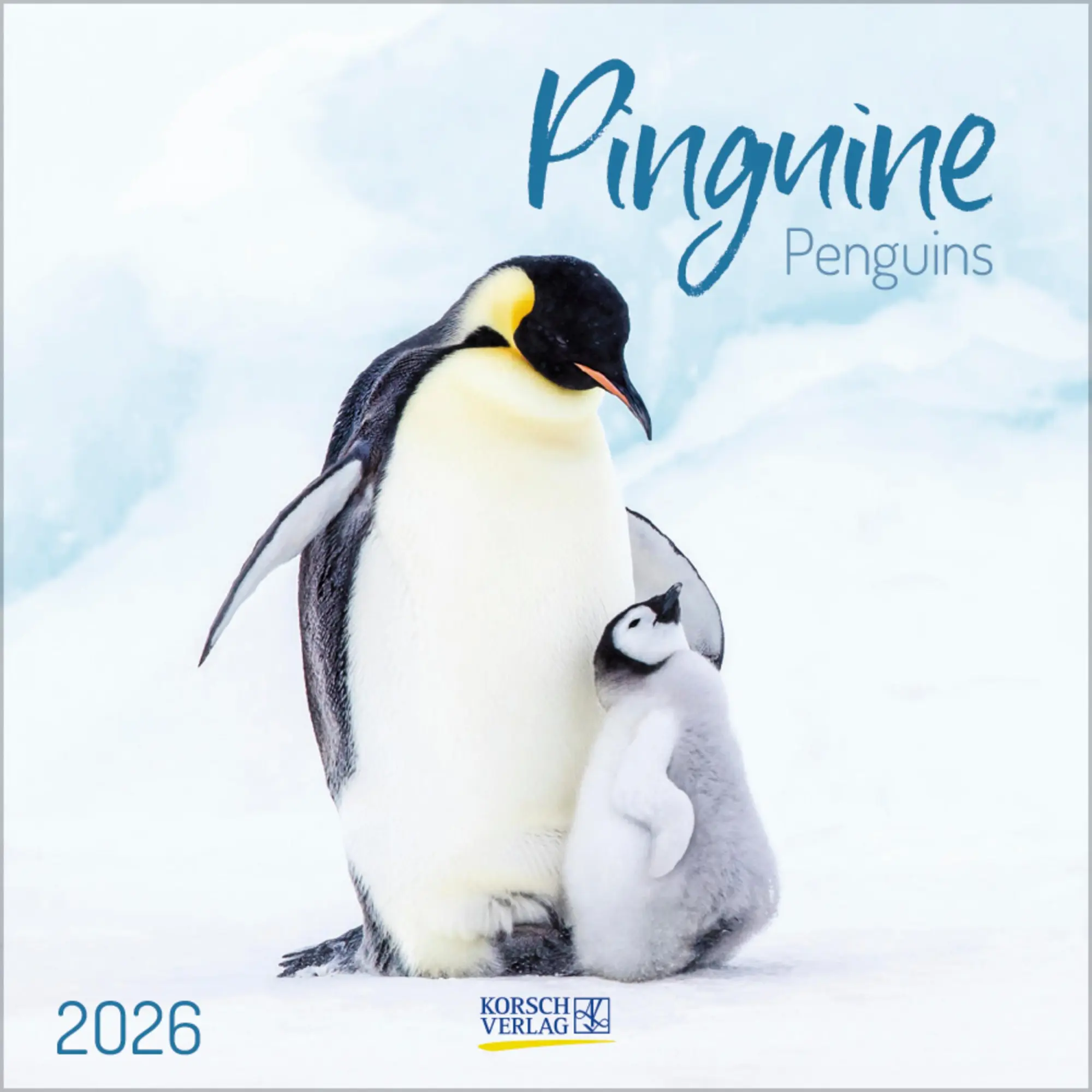 Cover: 9783731886686 | Pinguine 2026 | Verlag Korsch | Kalender | 13 S. | Deutsch | 2026