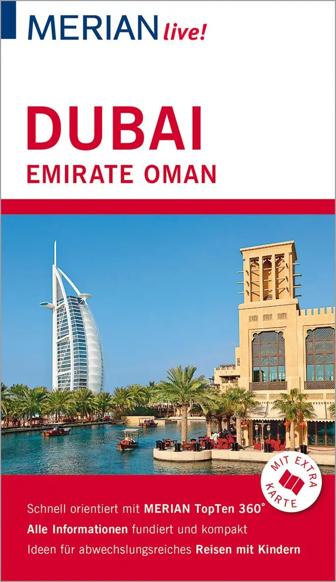 Cover: 9783834226686 | MERIAN live! Reiseführer Dubai, Emirate, Oman | Birgit Müller-Wöbcke
