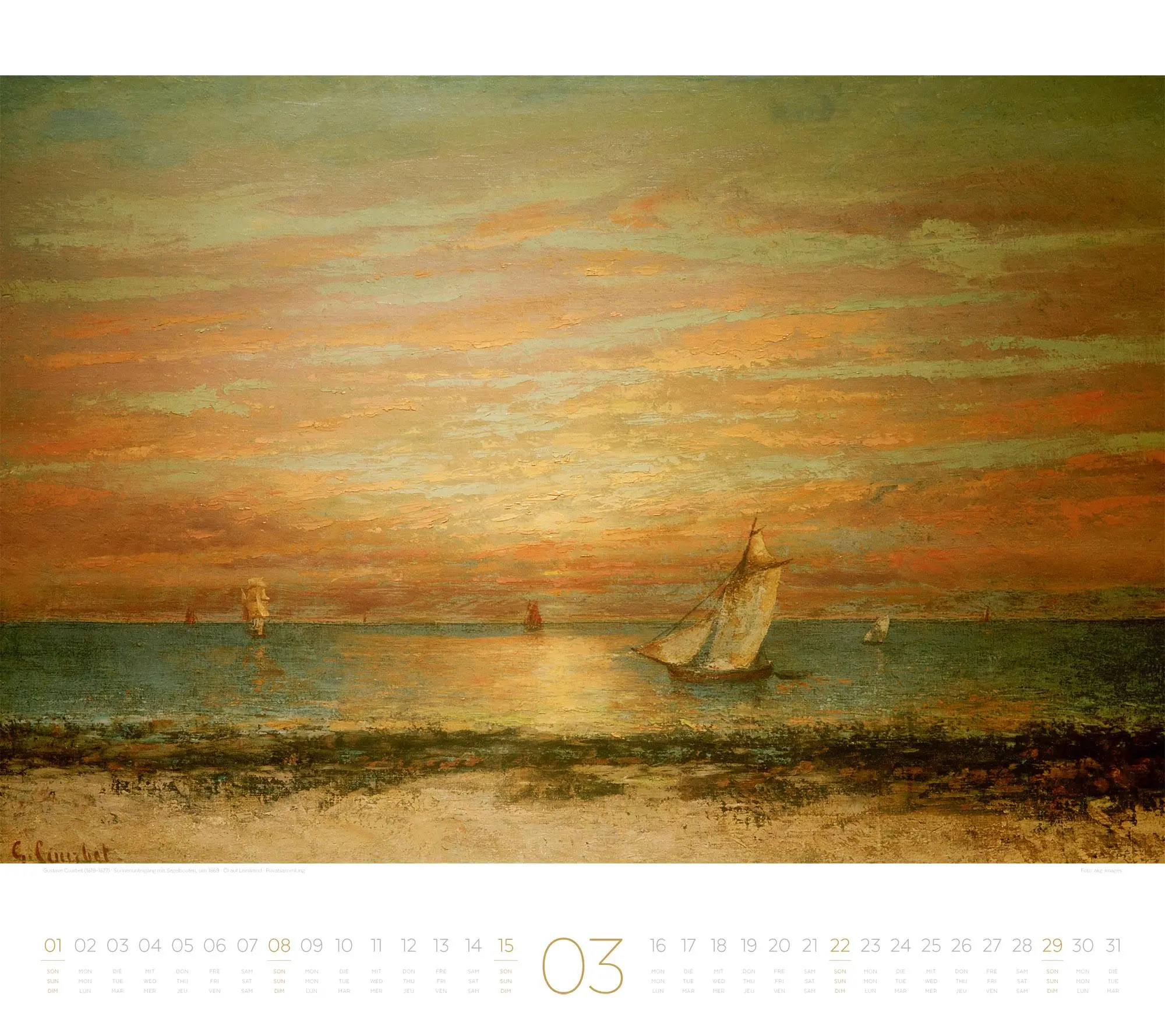Bild: 9783838426686 | Die Kunst der Stille Kalender 2026 | Ackermann Kunstverlag GmbH | 2026