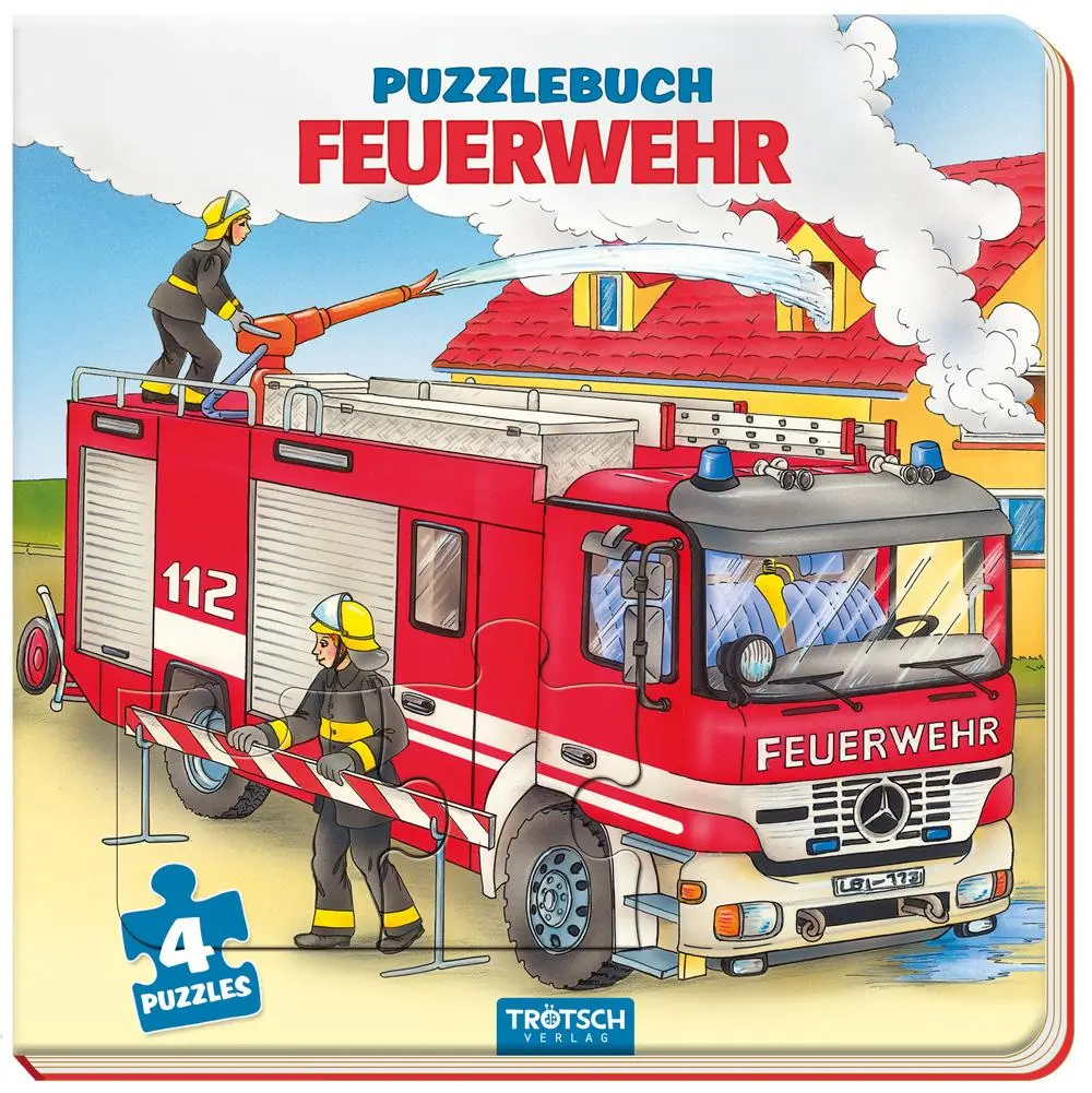 Cover: 9783965526686 | Trötsch Pappenbuch Puzzlebuch Feuerwehr | Trötsch Verlag GmbH &amp; Co. KG