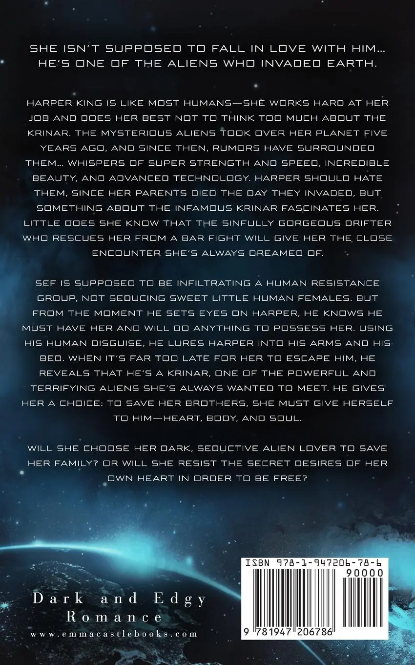 Rückseite: 9781947206786 | The Krinar Code | Emma Castle | Taschenbuch | Englisch | 2019