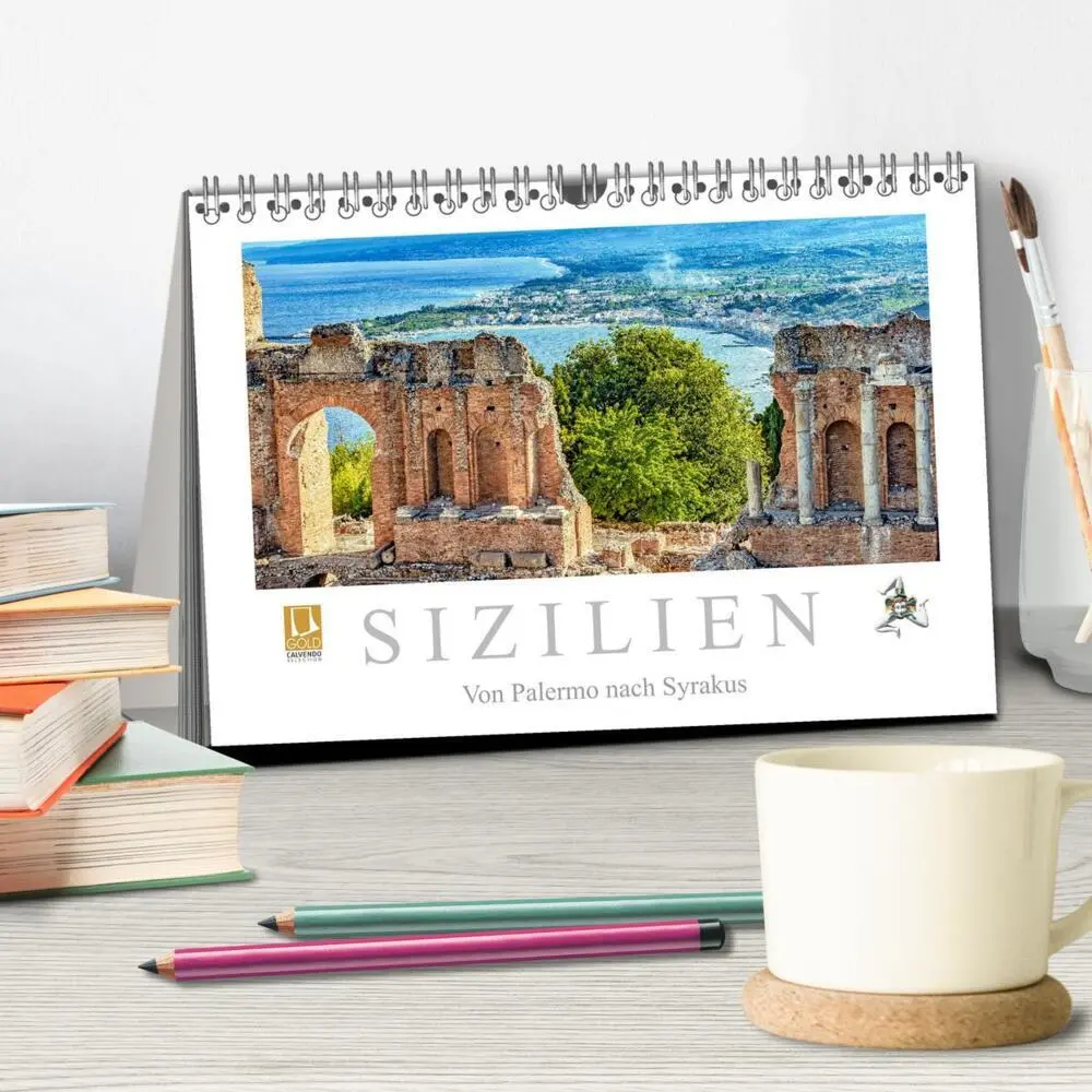 Bild: 9783435316786 | Sizilien - Von Palermo nach Syrakus (Tischkalender 2025 DIN A5...