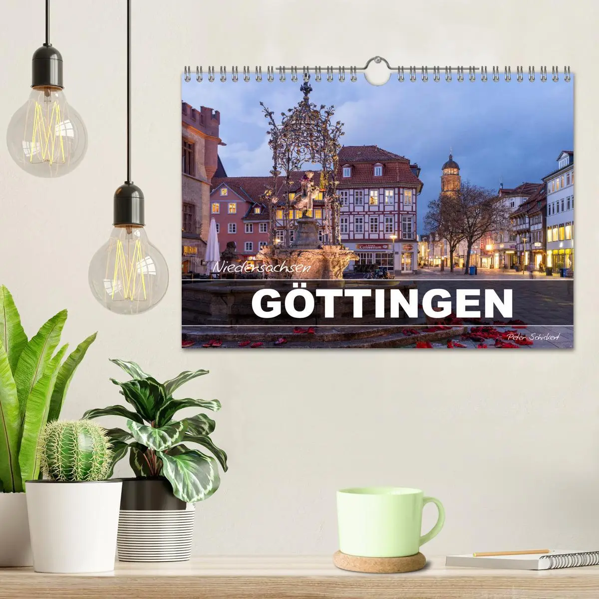 Bild: 9783457266786 | Niedersachsen - Göttingen (Wandkalender 2026 DIN A4 quer), CALVENDO...