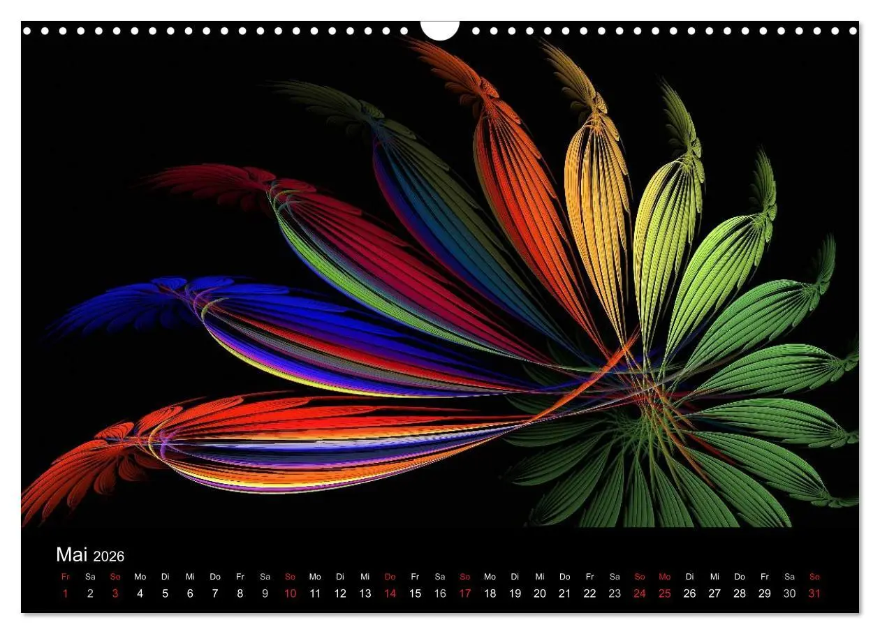Bild: 9783516116786 | Wunderbare Welt der Farben 2026 (Wandkalender 2026 DIN A3 quer),...