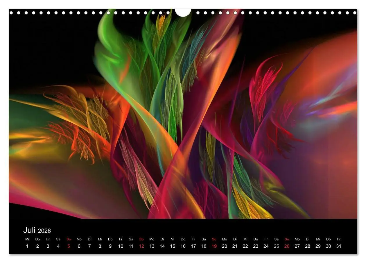 Bild: 9783516116786 | Wunderbare Welt der Farben 2026 (Wandkalender 2026 DIN A3 quer),...