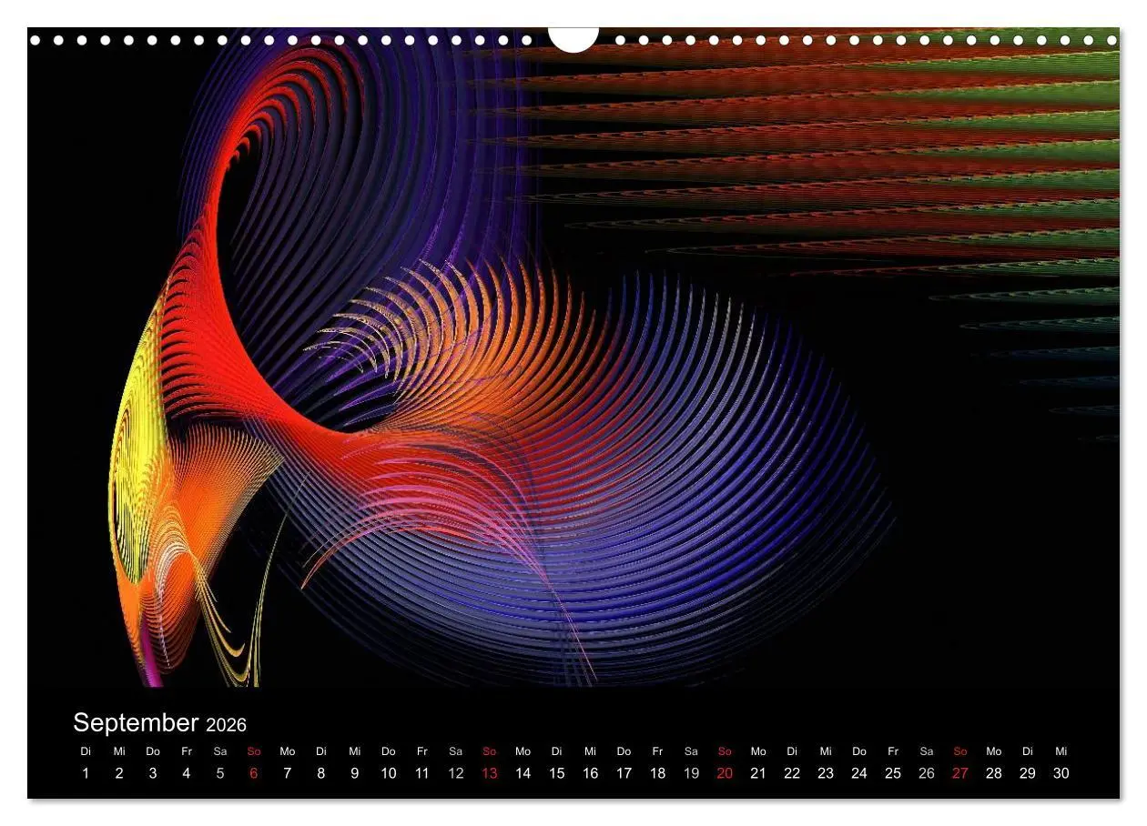 Bild: 9783516116786 | Wunderbare Welt der Farben 2026 (Wandkalender 2026 DIN A3 quer),...