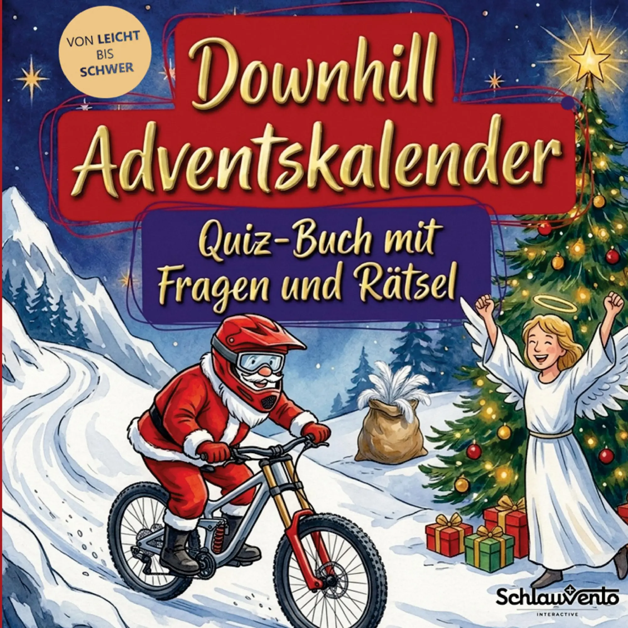 Cover: 9783693196786 | Downhill-Adventskalender: Quiz-Buch mit Fragen und Rätsel | Buch
